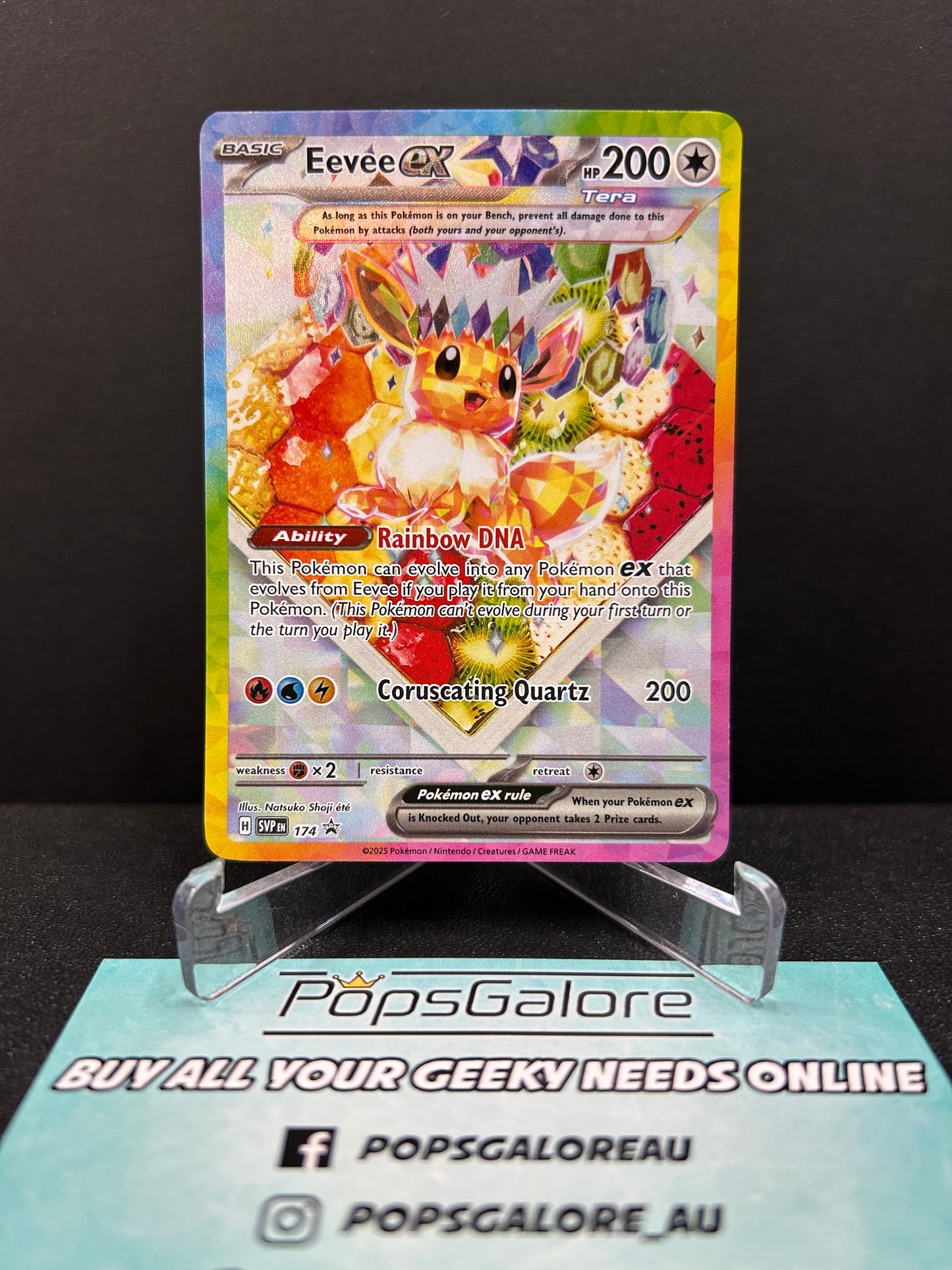 Eevee ex SVP 174 - Pokemon TCG S&V: Promo