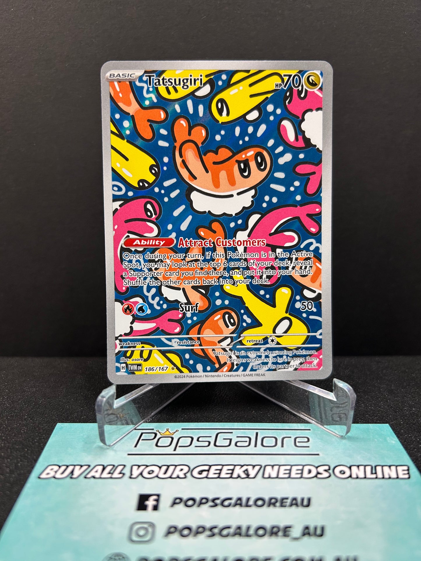 Tatsugiri 186/167 - Pokemon TCG SV: Twilight Masquerade