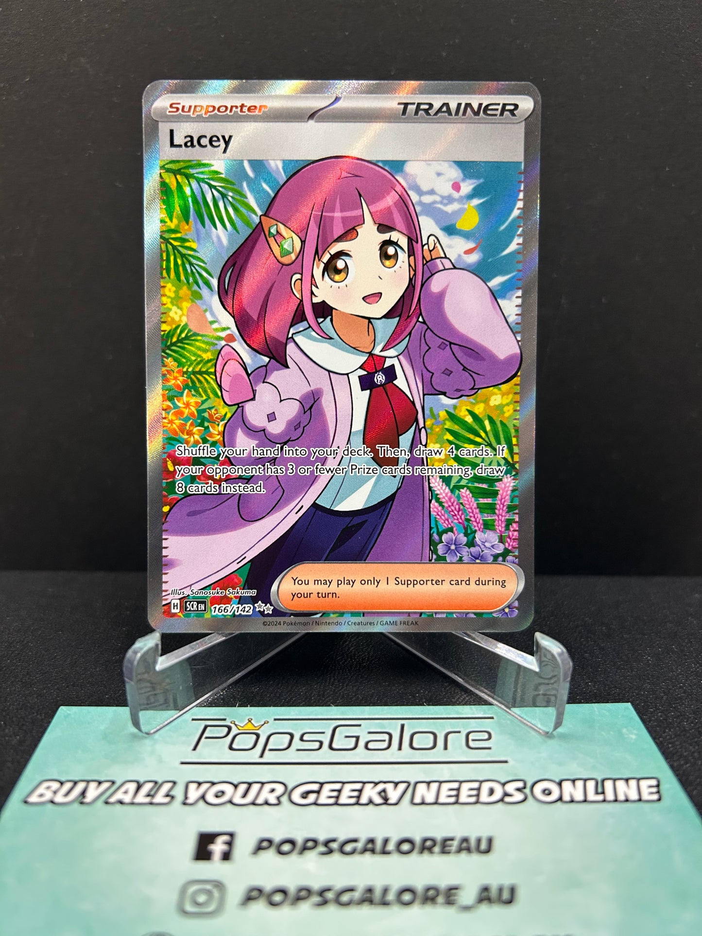 Lacey 166/142 - Pokemon TCG SV: Stellar Crown