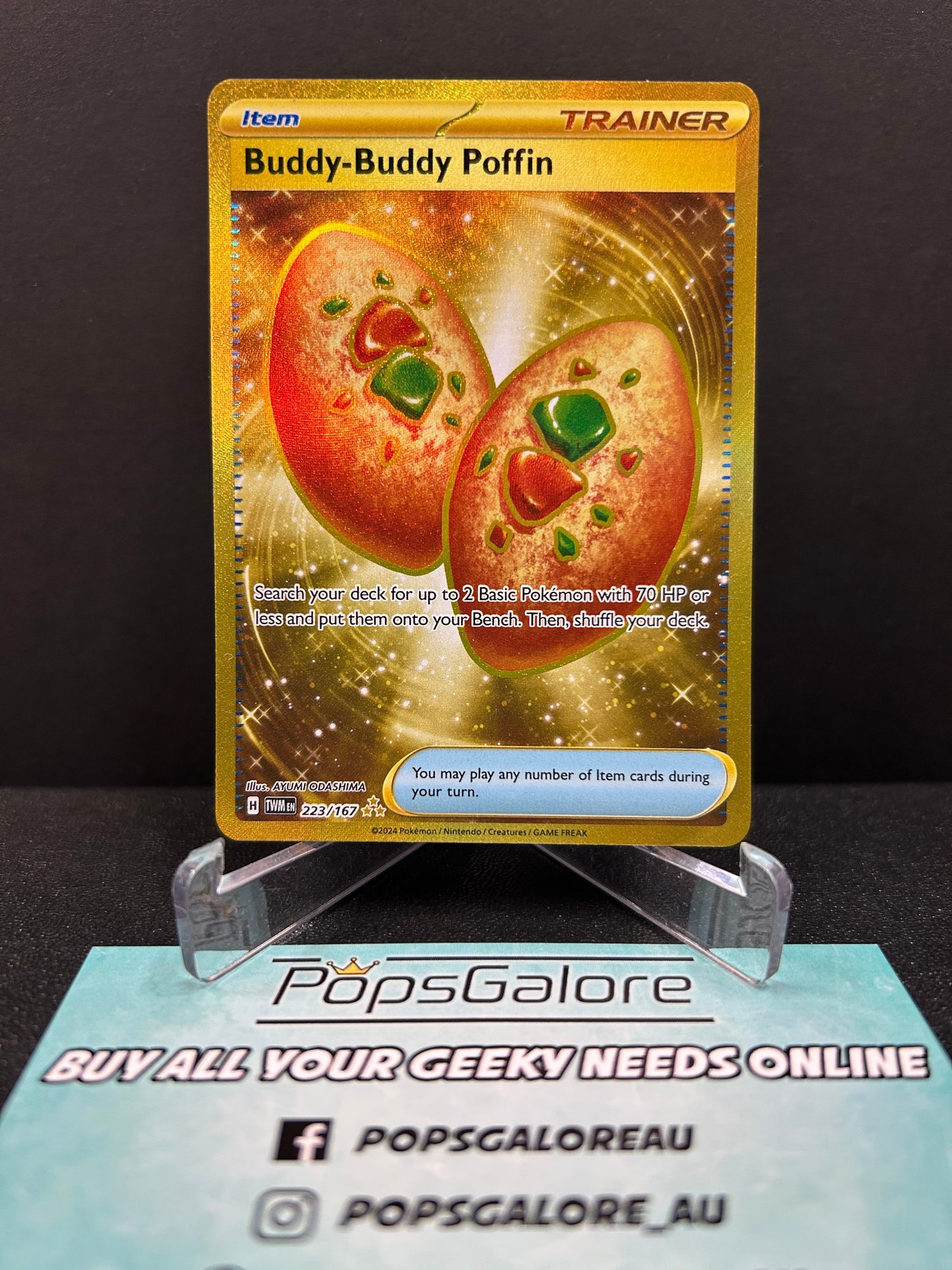 Buddy-Buddy Poffin 223/167 - Pokemon TCG SV: Twilight Masquerade