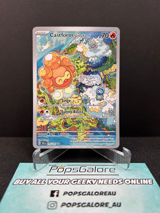 Castform Sunny Form 195/191 - Pokemon TCG S&V: Surging Sparks