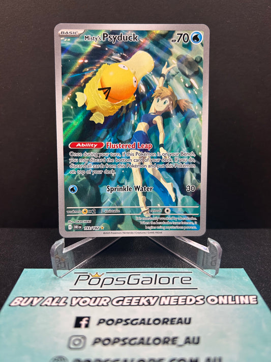 Misty's Psyduck 193/182 - Pokemon TCG SV: Destined Rivals