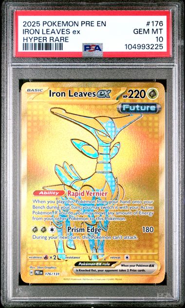 Iron Leaves 176 PSA 10 - Pokemon TCG 104993225