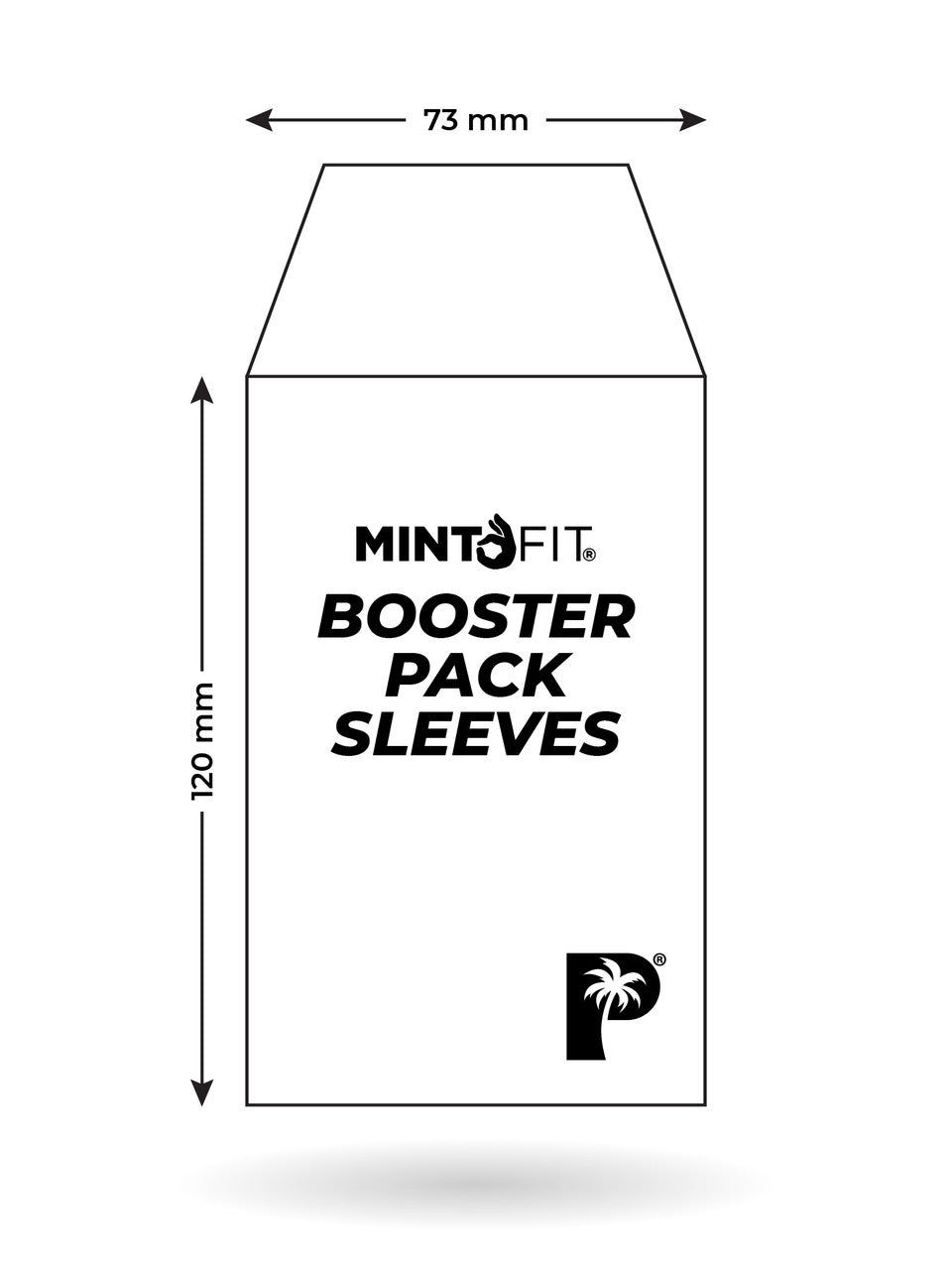 MintFit Booster Pack Sleeves 50pc - POG