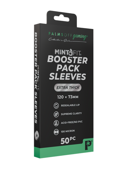 MintFit Booster Pack Sleeves 50pc - POG