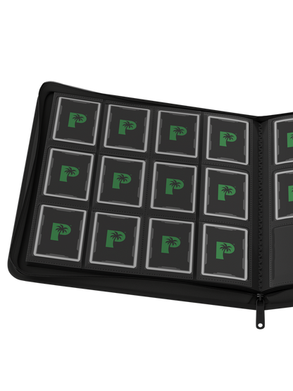 Stealth “No Logo” 12 Pocket Zip Trading Card Binder Collectors Series - POG